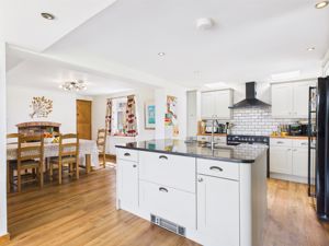 Kitchen into dining room- click for photo gallery